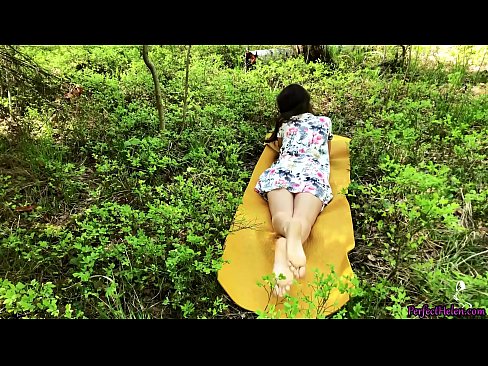 ❤️ Tinder တွင် သူစိမ်းတစ်ယောက်သည် ကျွန်ုပ်၏ Pussy နှင့် Fucks များကို တောထဲ၌ စိတ်အားထက်သန်စွာ အနိုင်ယူသည်။ Quality sex မှာ ငါတို့မှာ ❌️